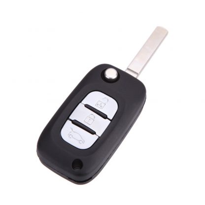 Ключ Renault / Dacia / Opel / Nissan - 3 кнопки, 434MHz, ID46 (PCF7947) - VA2, NE73