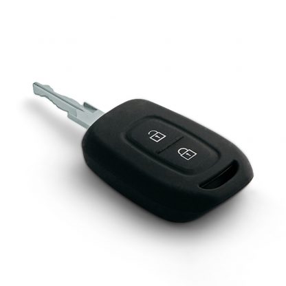 Ключ Renault Duster / Symbol / Traffic / Twingo (2013 .. 2016) - 2 кнопки, 434MHz, PCF7939 (PCF7961) - Hitag AES