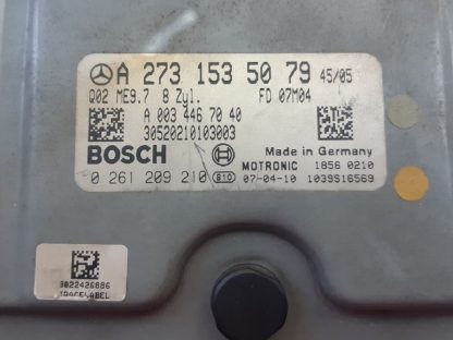 Блок управления двигателем Bosch ME9.7 - A2731535079 (Mercedes W221, W216)
